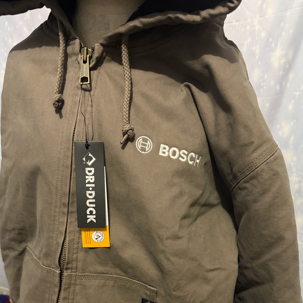 DriDuck Bosch Mens Brown Performance Jacket
